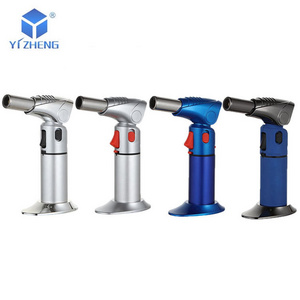 Kitchen Windproof Cooking Bbq Flame Heating Butane Multifunction Welding Bulk Torch Lighters