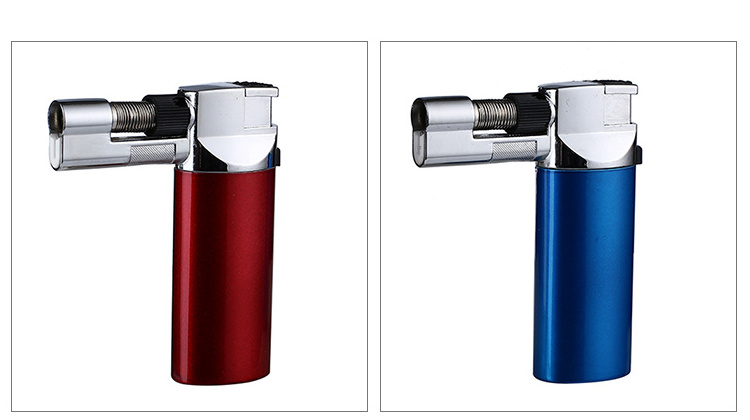 Smoking accessories cigar windproof refillable butane gas jet torch lighters