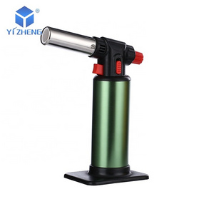 New Type Portable Big Encendedor Chef Cooking Welding Butane Gas Blow Torch Lighter