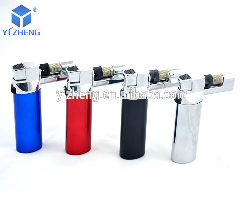 Smoking accessories cigar windproof refillable butane gas jet torch lighters