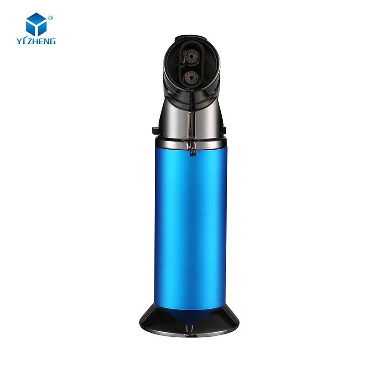 Head Rotatable Professional Refillable Cigar And Cigarettes BBQ Lighters Kitchen Chef Butane Culinary Blow Cooking Torch