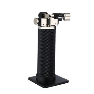 Hot Selling Cheap Custom Adjustable Flame Butane Jewelry Gas Lighter Torch For Culinary