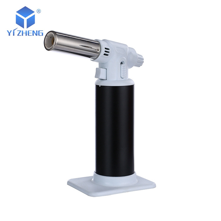 Portable Flame Gun Butane Kitchen Welding Soldering Chef Creme Brulee Burner Torch Lighter