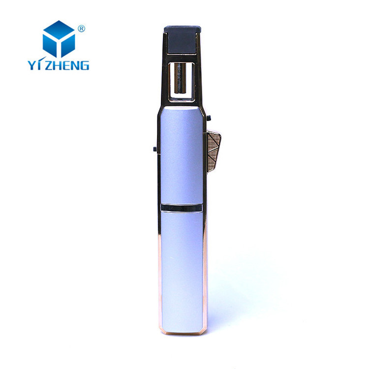 Promotion Price Portable Fashion Waterproof Windproof Blow Torch Cooking Gas Match Smoking Pipe Lighters