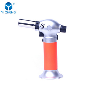 Supplier Custom New Multifunctional Creme Brulee Butane Torch Refillable Kitchen Torch Lighter For Kitchen