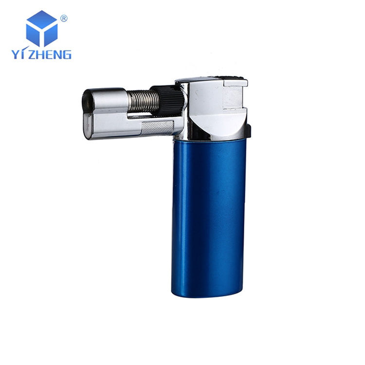 Gas volume 9.6g windproof butane refillable metal small gas lighter