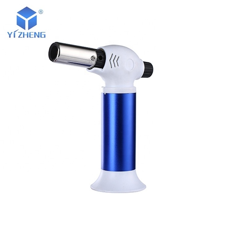 Custom Mini Portable Professional Jet Baking Gun Small Gas Welding Encendedores Set Jet Butane Blow Torches Lighter