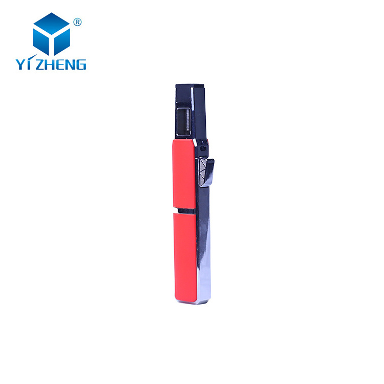 Portable refillable cigarette flame gun butane lighter,gas lighter gun