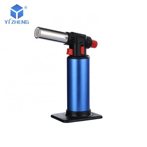 Portable Flame Gun Butane Kitchen Welding Soldering Chef Creme Brulee Burner Torch Lighter