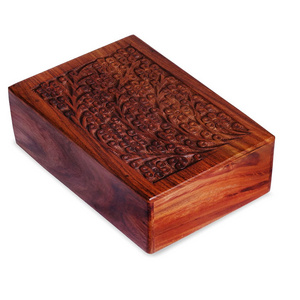 Cremation Funeral Urns Box, Pet Memorial Urns,   Adult Urn Keepsake Wooden Urn Box for Human Ashes