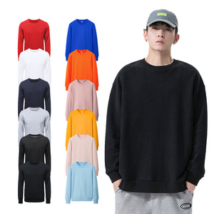 New Arrive OEM Custom LOGO Plus Size Men's Hoodies & Sweatshirt 100 Cotton Sweatshirts Wholesale