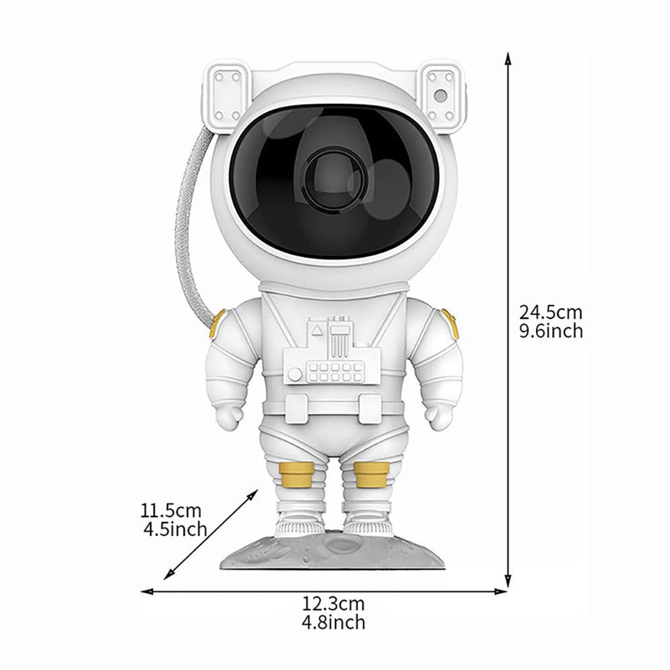 YIZHI Kids Star Projector Night Light with Remote Control 360 Adjustable Space Astronaut Nebula Galaxy Light for Children Adult