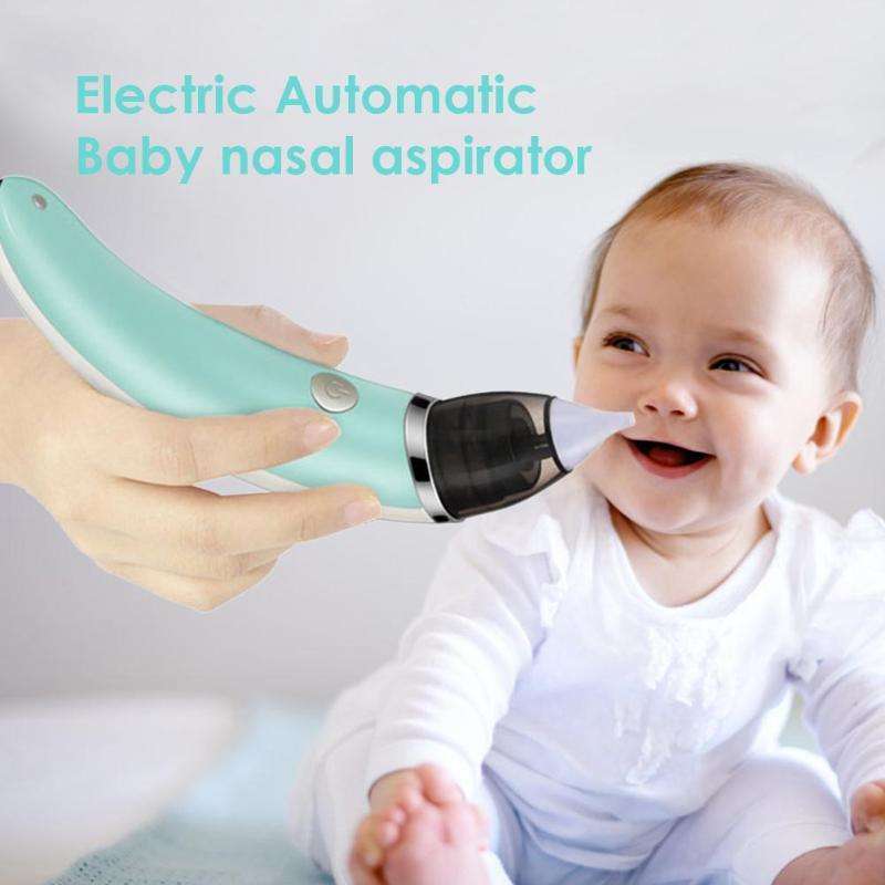 YIZHI Portable Electric Suction Sucker Machine Ear Vacuum Light Baby Nasal Aspirator Electric Nose Cleaner