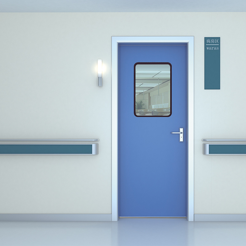 Hygienic medical automatic swing door sliding door for hospital clean room food factory ICU room use