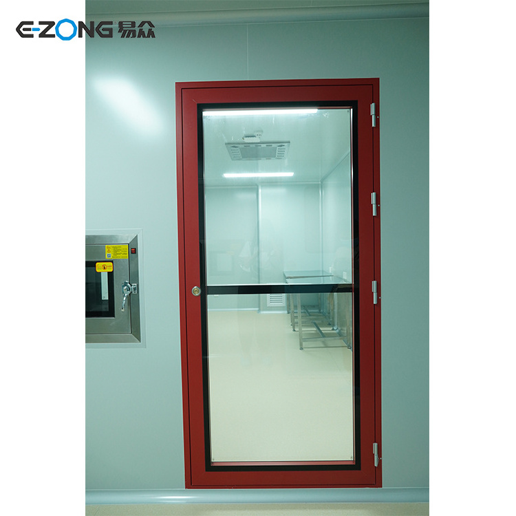 Aluminium Glass Panic Escape Emergency Exit Door With Panic Bar and Emergency Exit Double Door