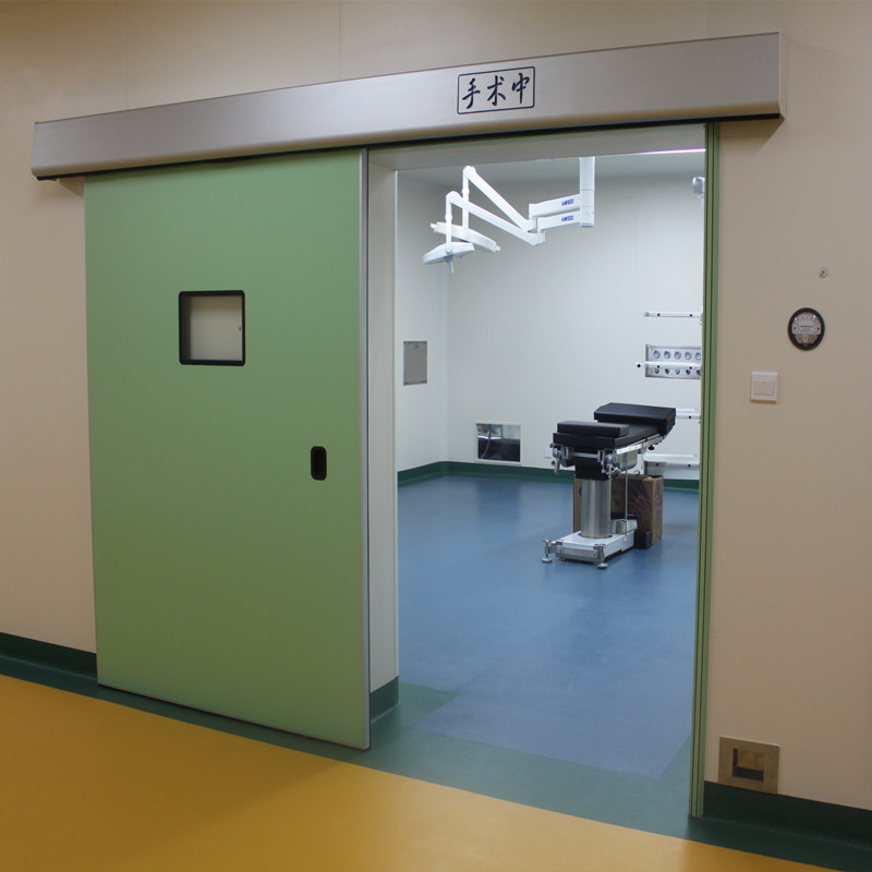 Airtight automatic sliding lead lined doors for x-ray rooms