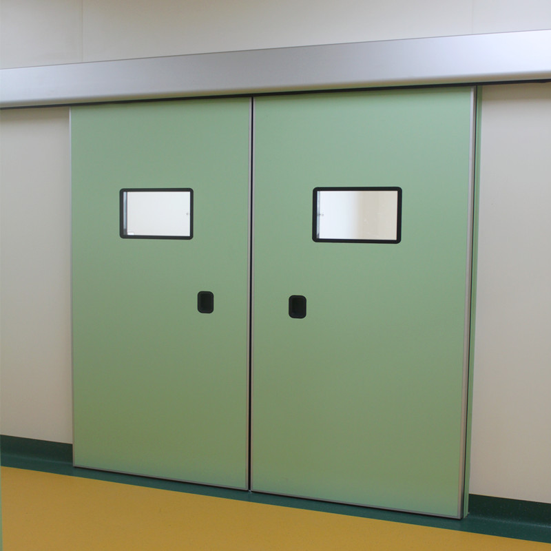 Airtight automatic sliding lead lined doors for x-ray rooms