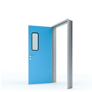 Aluminum swing doors for hospital, lab, pharmaceutical, dust-proof clean room door