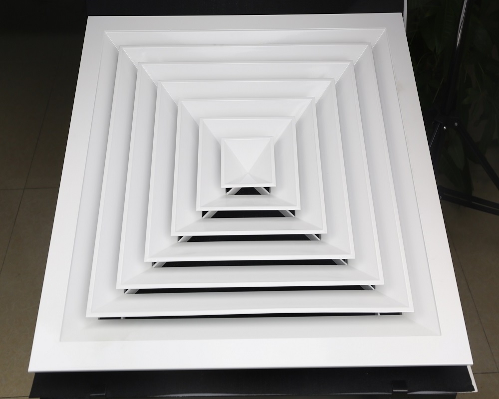 High Quality HVAC Aluminum Square Ceiling Air Diffuser(SCD)