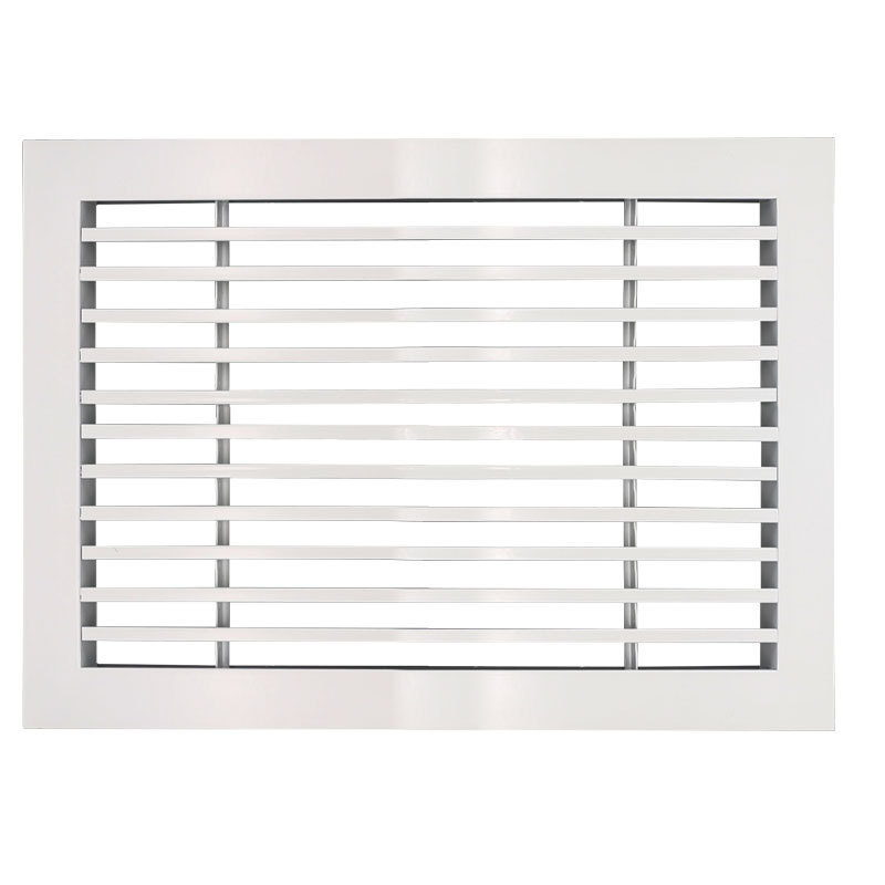 HVAC ventilation system construction 45 Degree Linear Air Louver air conditioning grilles diffusers