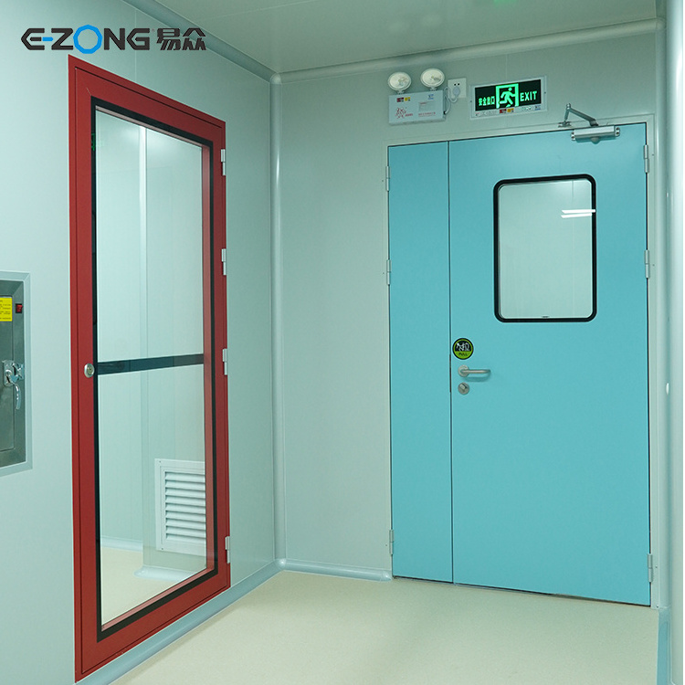 Aluminium Glass Panic Escape Emergency Exit Door With Panic Bar and Emergency Exit Double Door