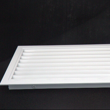 HVAC ventilation system construction 45 Degree Linear Air Louver air conditioning grilles diffusers