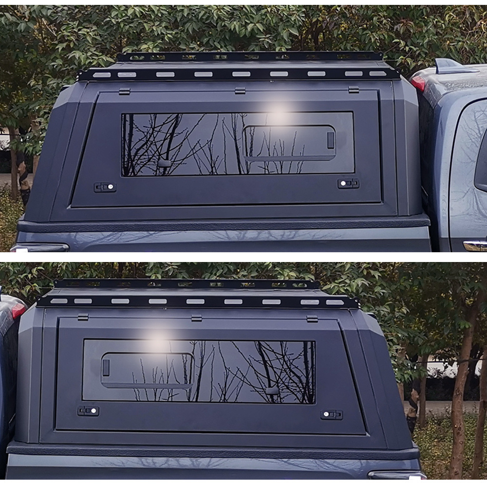 4x4 Truck Steel Aluminum Canopy Accessories, Pickup Truck HardTop Canopy  for Mitsubishi Triton Mazda BT50 Ssangyong