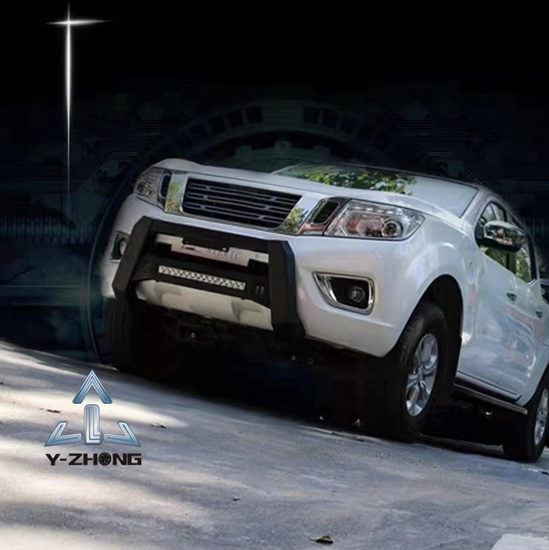 4x4 Off-road Steel Nudge Bar Front Bumper with LED Light for Toyota Hilux Vigo Revo Rocco Navara NP300 D40