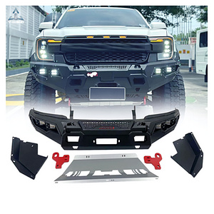 Factory 4x4 Off-road Steel Front Bumper Bullbar Bull Bar Nudge Bar for Ford Ranger Toyota Hilux Revo Vigo Prado Navara NP300