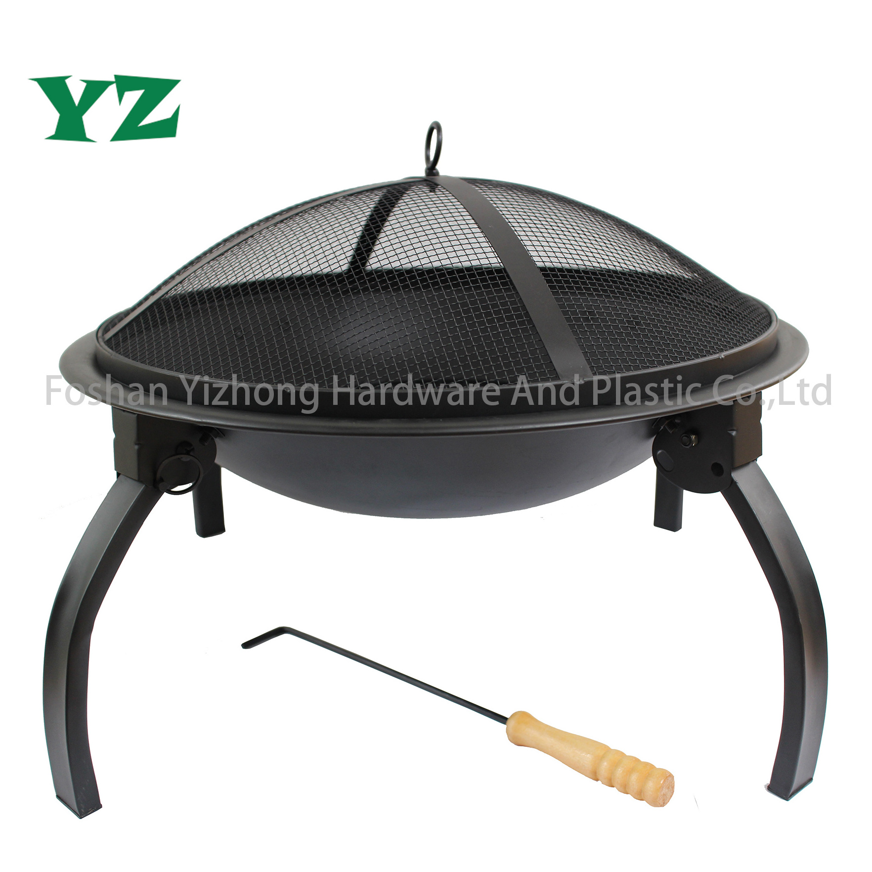 YZ Simple Garden Folding Burning Furnace Foldable Firewood Burning Stand Portable Fire Pit Outdoor