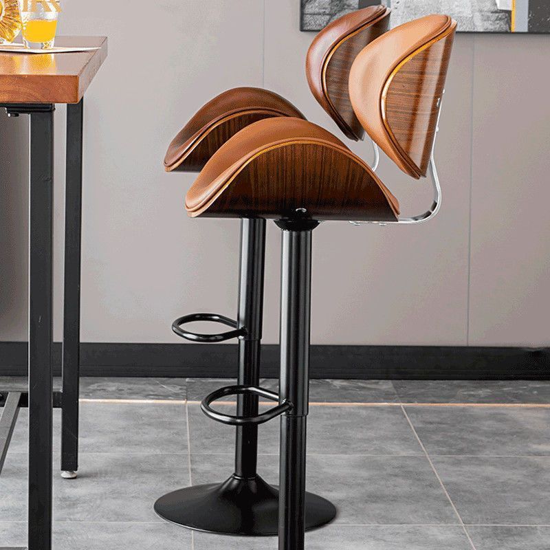 Wholesale adjustable height reliable back 360 degree rotating bar chair