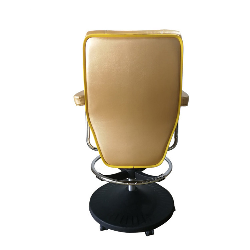 2024 new gold USA luxury modern metal slot casino chair for Las Vegas, casino chairs with arm rest for sale