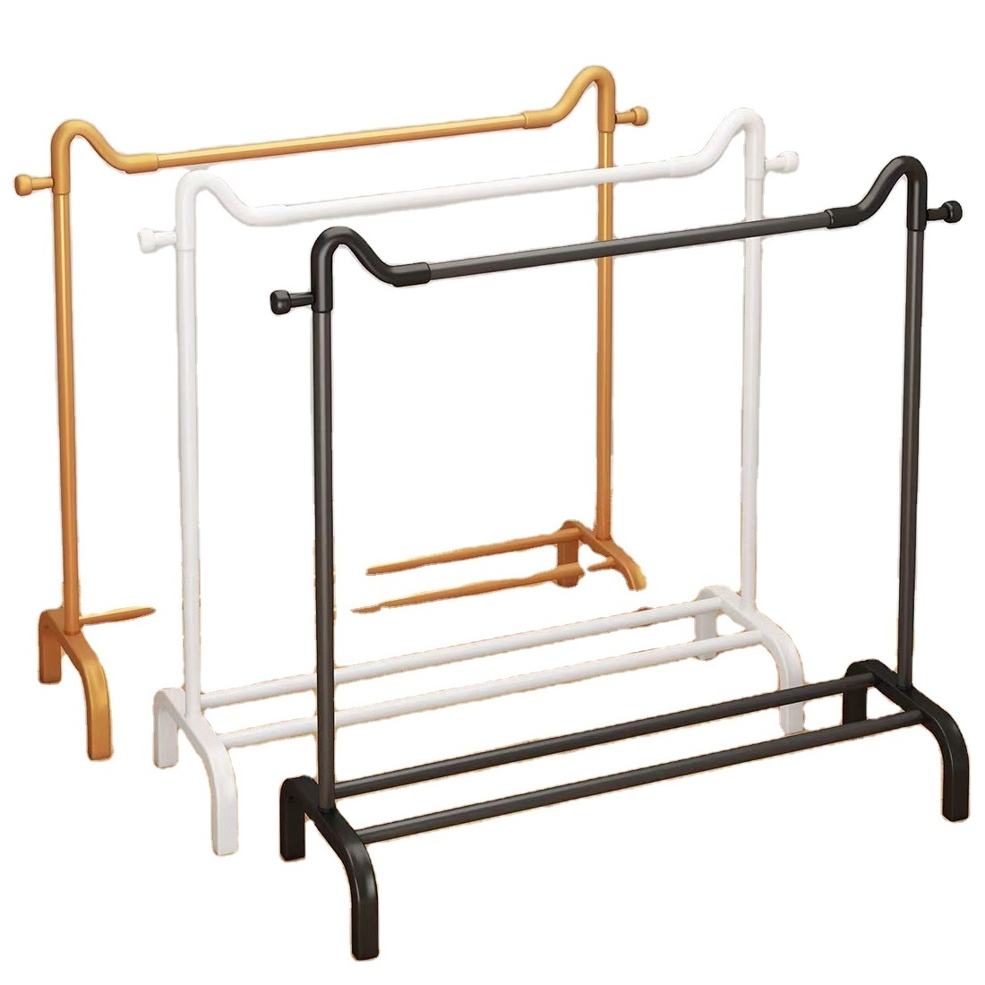 Wholesale modern novel design competitive price shoe rack with coat rack