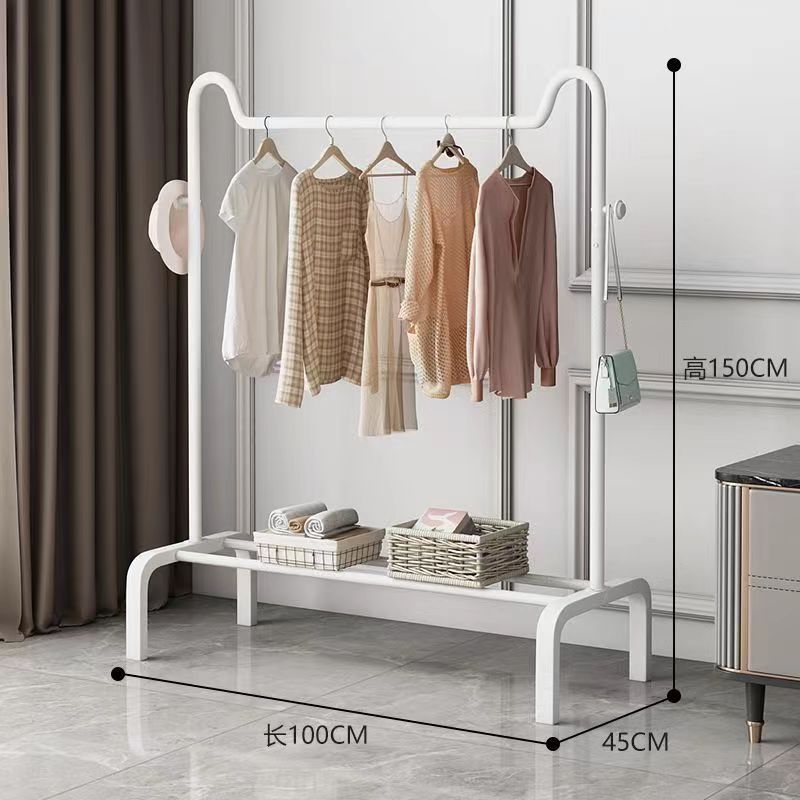 Wholesale modern novel design competitive price shoe rack with coat rack