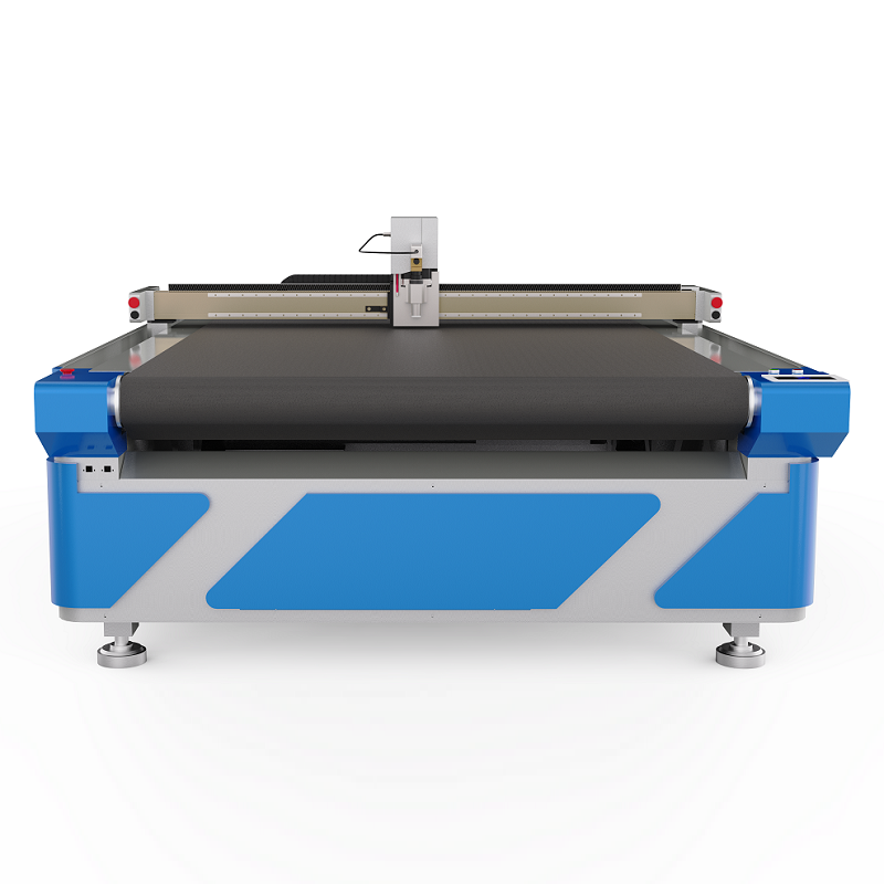 YIZHOU fully automatic rapid cnc round blade knife textile cloth fabric layer rotary cutter cutting table machine