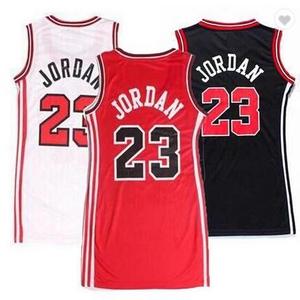 Custom Stitched Fashion Basketball Jersey Dresses for Women Wear Clothes