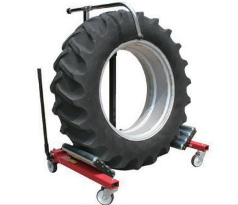 1.2T tire dolly truck dual wheel dolly