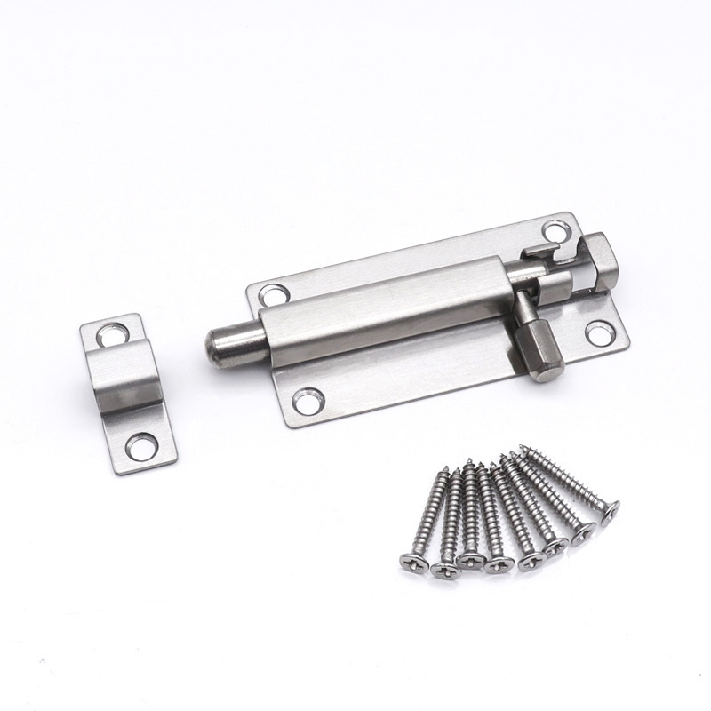 Bolt Door  Flush 3 inch Bolt 304 Stainless steel Door Bolts stainless steel toggle latch slam latch lock latch hook kits for