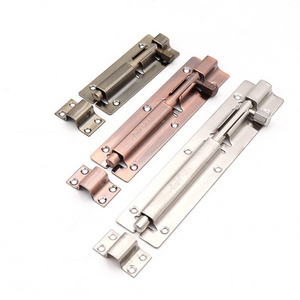 Stainless Steel Barrel Tower Bolt Door Latch Lock Gate Latch