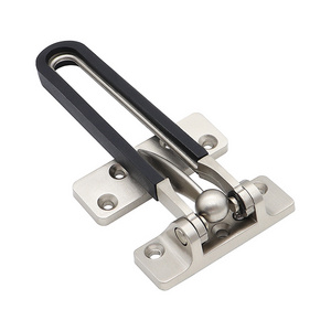 Hotel Security Door Lock Swing Bar Door Guard for Hotel Door Latch Thicken Solid  Reinforcement Lock With rubber