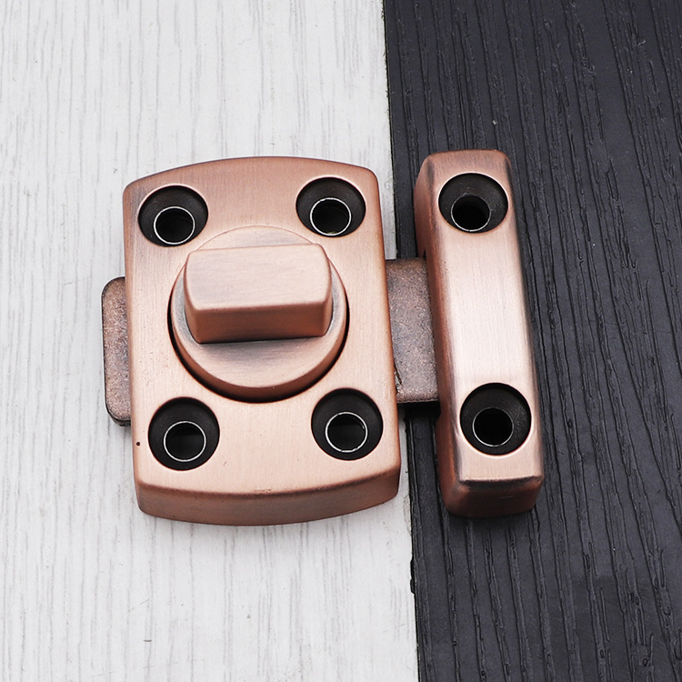 Door Slide Lock Bolt House Security Lock Zinc Alloy Security Door Latch ...