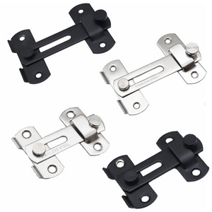 Heavy Duty Stainless Steel Hardware Door Bolt Gate Latch Custom Size Sliding Barn Doors Lock Garage Pull Hook Rustic Gate Latch