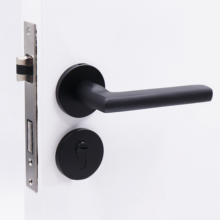 Mortise Lock for Bedroom Door Lock Black Fashion