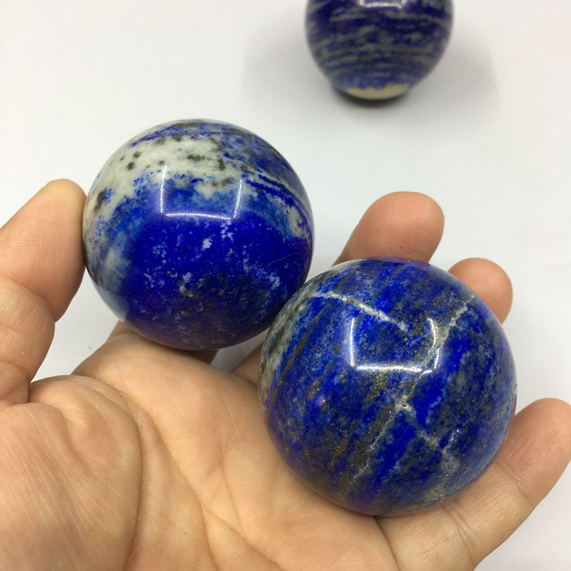 Wholesale Natural lapis lazuli Quartz Crystal Polished Sphere Crystal Balls For Sale