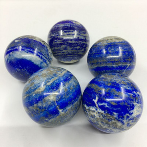 Wholesale Natural lapis lazuli Quartz Crystal Polished Sphere Crystal Balls For Sale