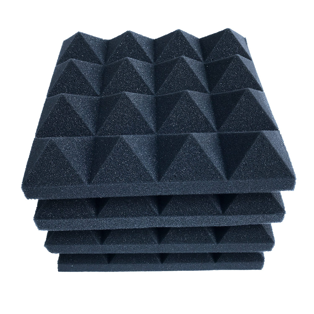 Customize Sound Proof Home Theater Soft Foam Wall Panels Polyurethane Diy Decor Diffuser Acoustic