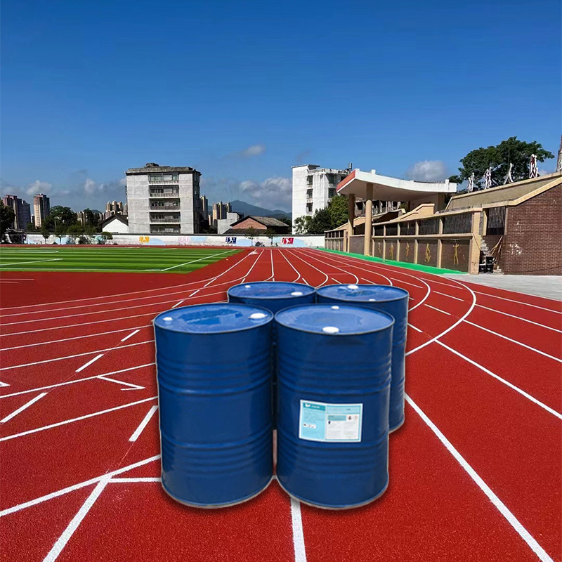 Environmentally Friendly Polyurethane Binder Glue For Rubber Granules Running Track Playground Epdm Wet Pour Flooring