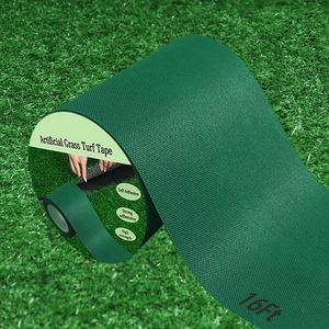 Single Sided Self-adhesive Artificial Grass Non-woven Fabric Seaming Tape For Grass Carpet