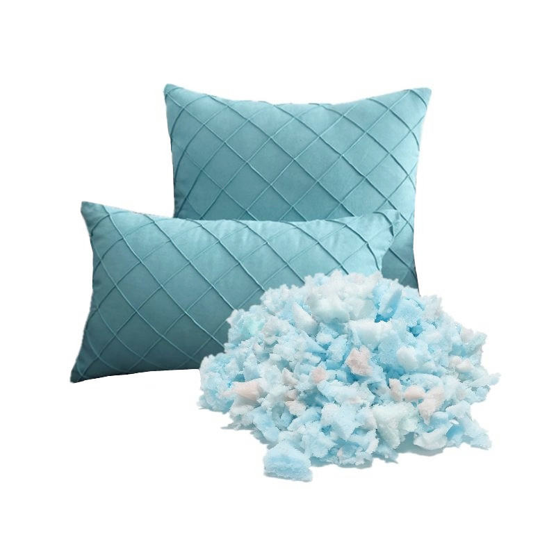 Foam Shredded Memory Recyclable Foam Scrap Shredded Gel Memory Foam For Dog Bed Pillows