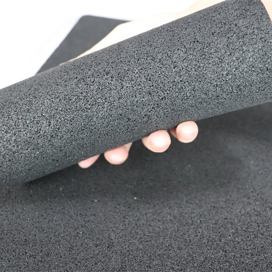 Sound absorbing acoustic rubber foam underlayment mats shockpads of sports courts